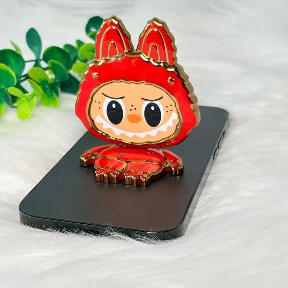 Labubu Red Phone‎ Mirror/Stand